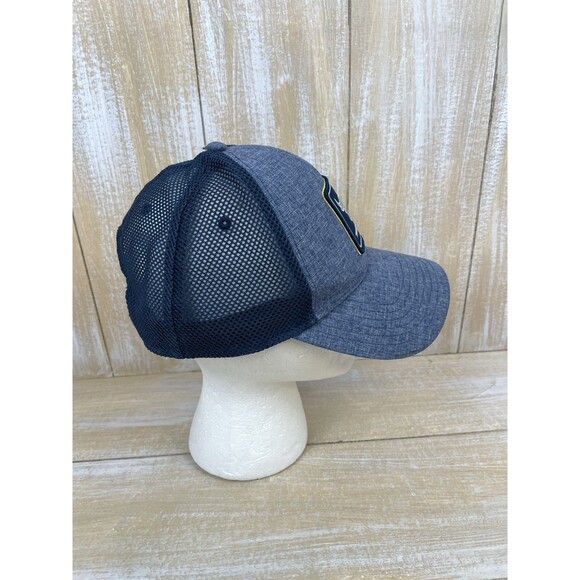 Under Armour Project The Rock Brahma Bull Snapback Blue Mesh Trucker Cap Hat - Picture 8 of 8